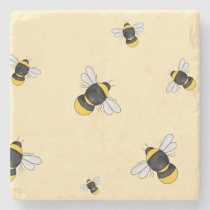 Dessous-de-verre En Pierre Dessous de verre en pierre de Bumble Bee