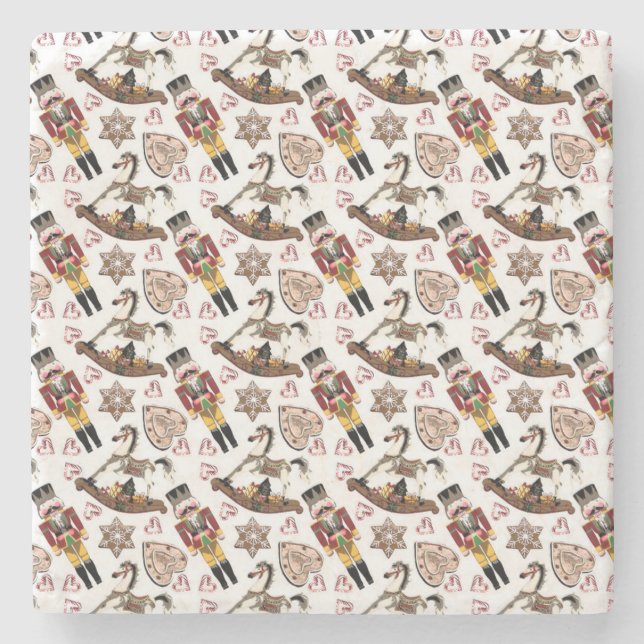 Dessous-de-verre En Pierre Dessous de verre en pierre de casse-noix (Devant)