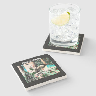 Dessous-de-verre En Pierre Dessous de verre en pierre de chatte de Noël