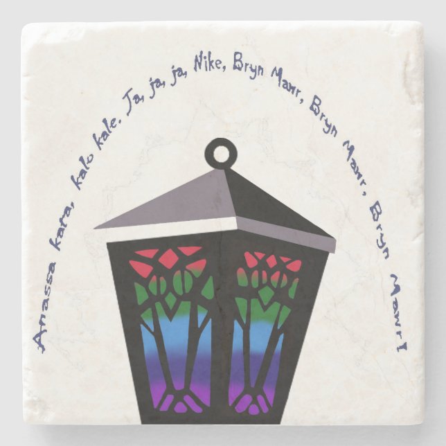 Dessous-de-verre En Pierre Dessous de verre en pierre de Chouette (Devant)