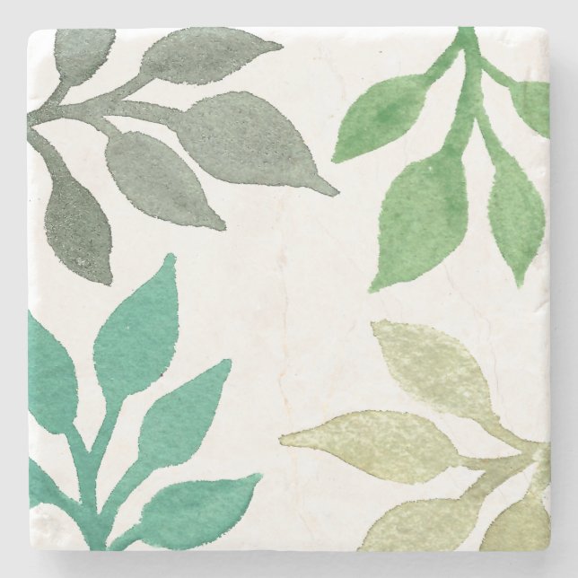 Dessous-de-verre En Pierre Dessous de verre en pierre de marbre (Devant)