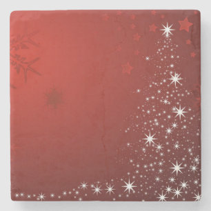 Dessous-de-verre En Pierre Dessous de verre en pierre de marbre de Noël