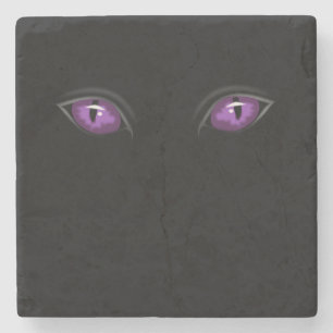 Dessous-de-verre En Pierre Dessous de verre en pierre de marbre d'Halloween