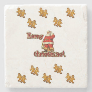 Dessous-de-verre En Pierre Dessous de verre en pierre de marbre Noël