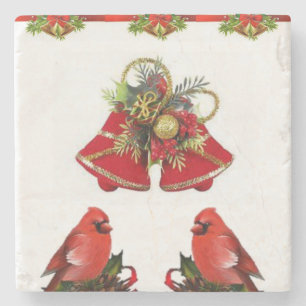 Dessous-de-verre En Pierre Dessous de verre en pierre de marbre Noël