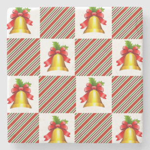 Dessous-de-verre En Pierre Dessous de verre en pierre de marbre Noël