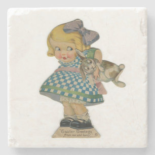 Dessous-de-verre En Pierre Dessous de verre en pierre de marbre Pâques