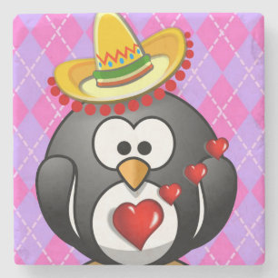 Dessous-de-verre En Pierre Dessous de verre en pierre de marbre Saint Valenti