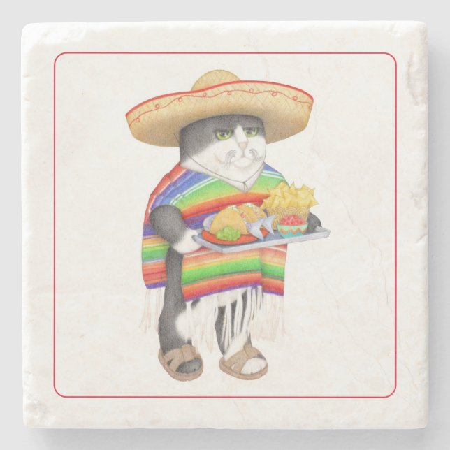 Dessous-de-verre En Pierre Dessous de verre en pierre de marbre WENDELITO (Devant)