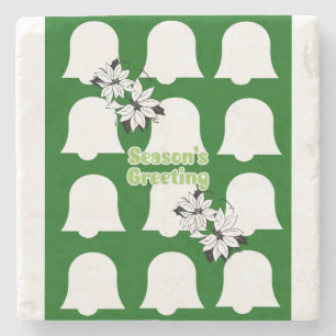 Dessous-de-verre En Pierre Dessous de verre en pierre de Noël Bonnes Fêtes