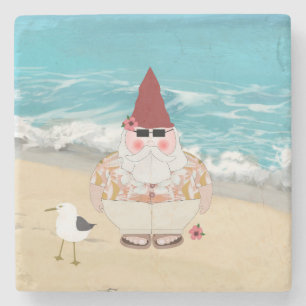 Dessous-de-verre En Pierre Dessous de verre en pierre de plage Gnome