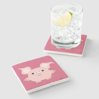 Dessous-de-verre En Pierre Dessous de verre en pierre de porc cartonné à cour