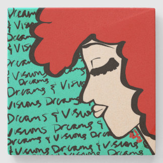 Dessous-de-verre En Pierre Dessous de verre en pierre de rêve et de vision