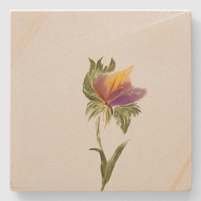 Dessous-de-verre En Pierre Dessous de verre en pierre de sable (Devant)