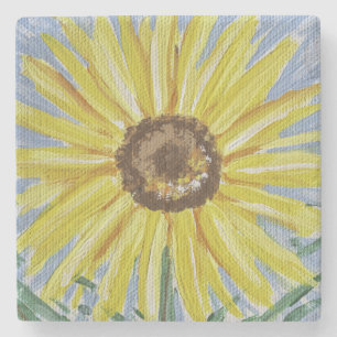 Dessous-de-verre En Pierre Dessous de verre en pierre de tournesol