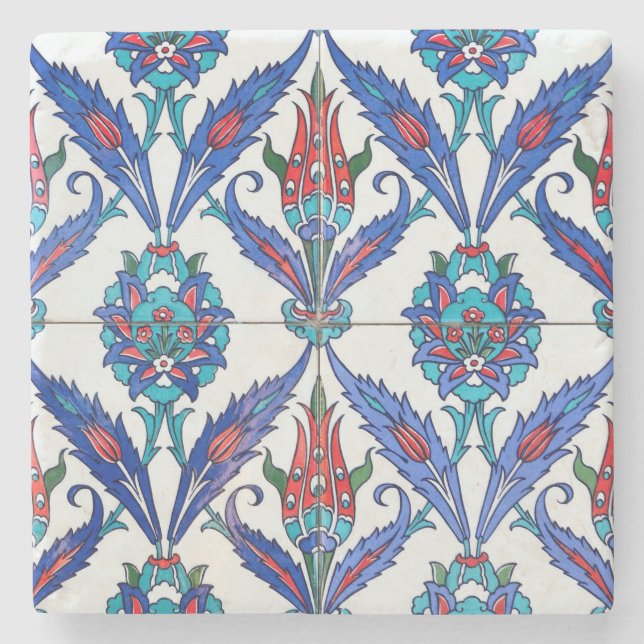 Dessous-de-verre En Pierre dessous de verre en pierre de tulipes turques (Devant)