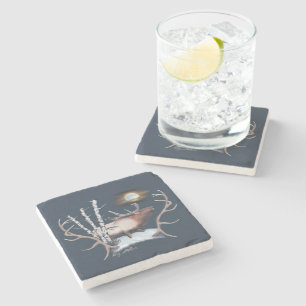 Dessous-de-verre En Pierre Dessous de verre en pierre d'Elk Bull