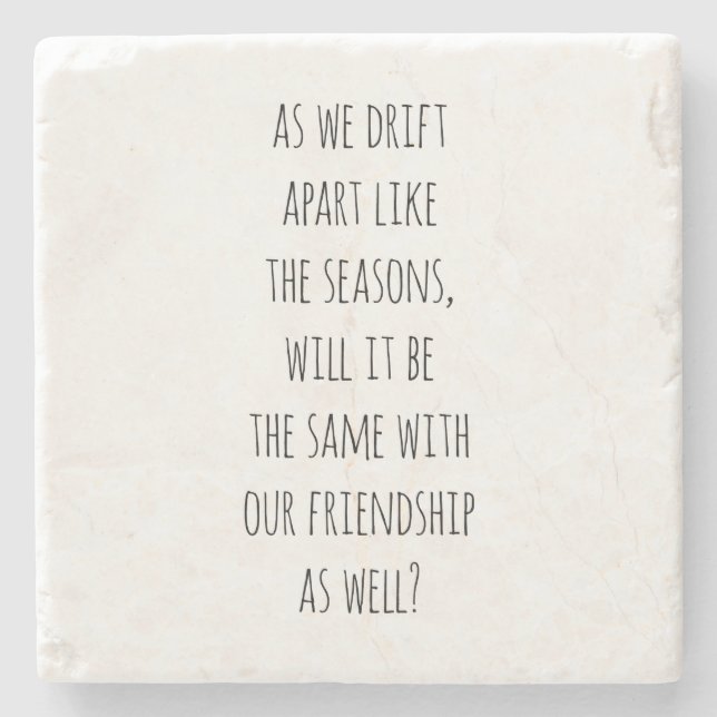 Dessous-de-verre En Pierre Dessous de verre en pierre dérive (Devant)