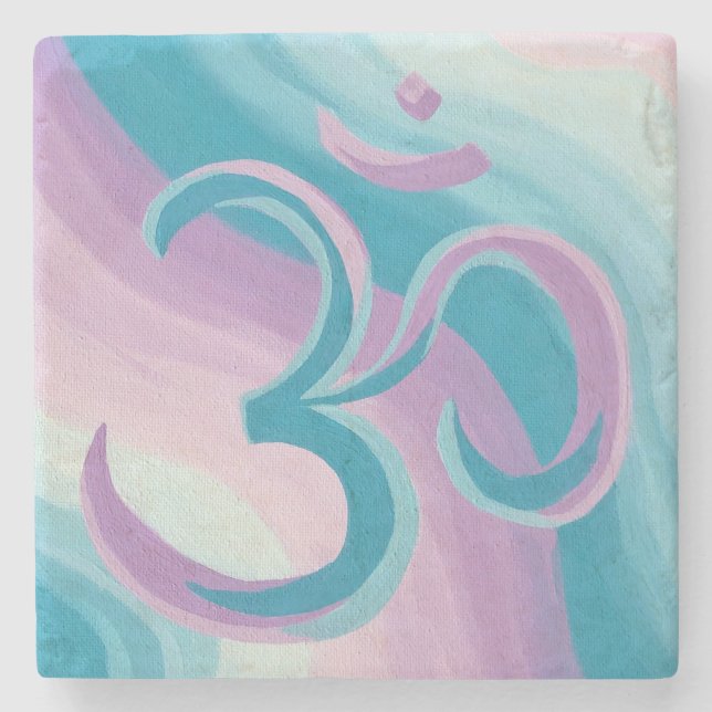 Dessous-de-verre En Pierre Dessous de verre en pierre d'Om (Devant)