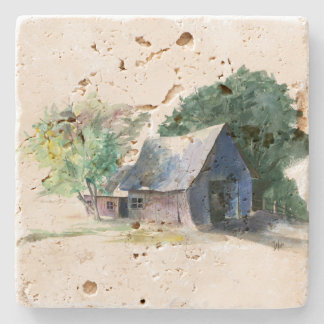 Dessous-de-verre En Pierre Dessous de verre en pierre - Grange rurale
