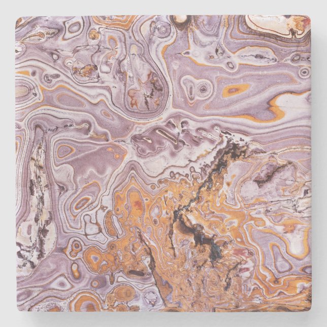 Dessous-de-verre En Pierre Dessous de verre en pierre naturelle Motif  en pie (Devant)