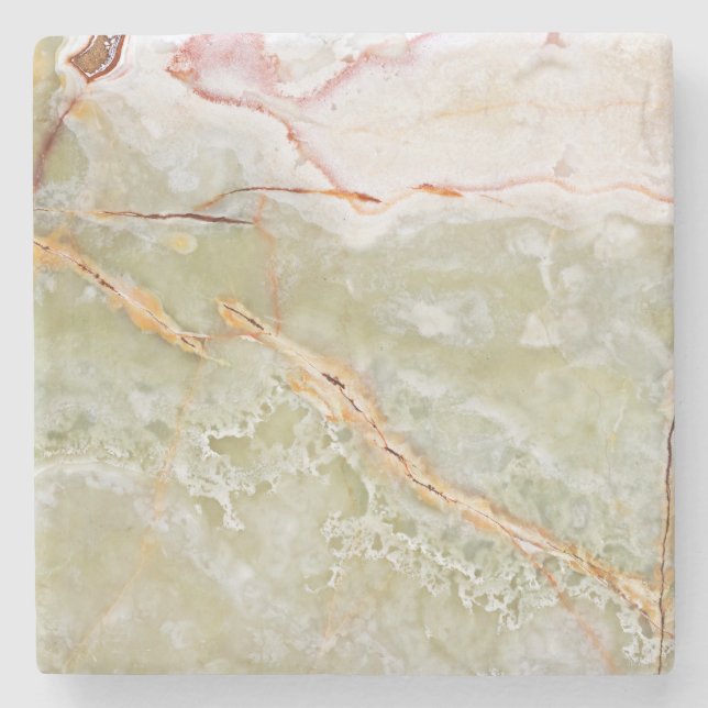 Dessous-de-verre En Pierre Dessous de verre en pierre naturelle Motif  en pie (Devant)