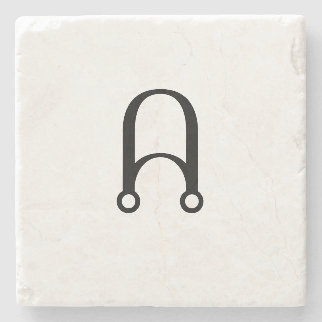 Dessous-de-verre En Pierre Dessous de verre EN PIERRE SANDE PERSONNALISÉS (Devant)