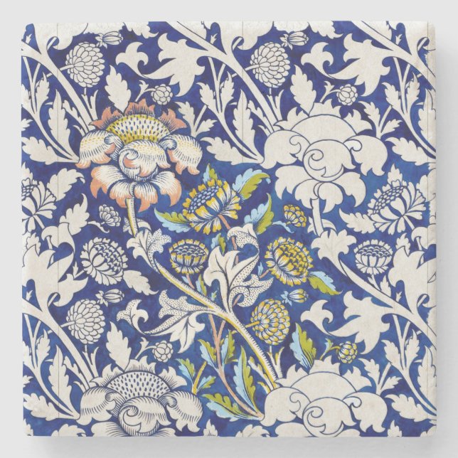 DESSOUS-DE-VERRE EN PIERRE DESSOUS DE VERRE EN PIERRE : WILLIAM MORRIS : ÉTUD (Devant)