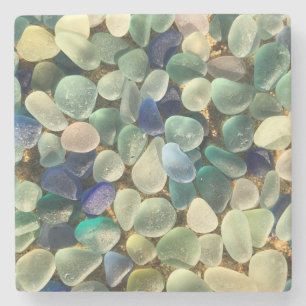 Dessous-de-verre En Pierre Dessous de verre en verre de mer
