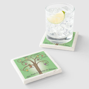 Dessous-de-verre En Pierre Dessous de verre Fruits de l'Esprit Cadeau Religie