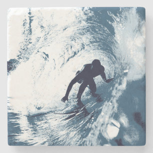 Dessous-de-verre En Pierre Dessous de verre hawaïens de barre de Tiki de tube