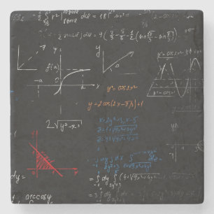 Dessous-de-verre En Pierre Dessous de verre mathématique