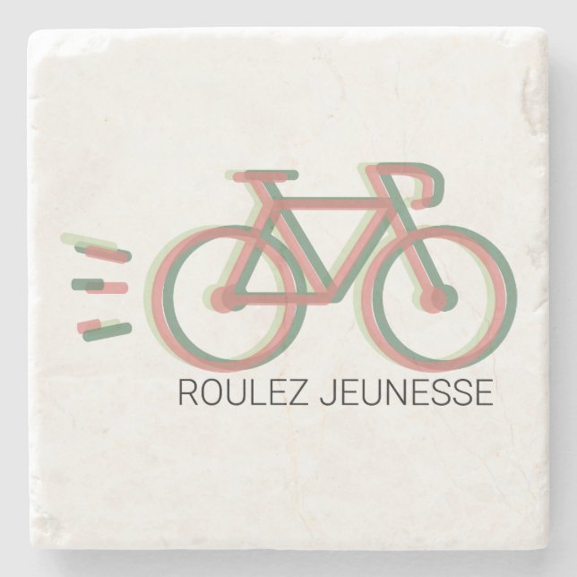 Dessous-de-verre En Pierre Dessous de verre Roulez Jeunesse (Devant)