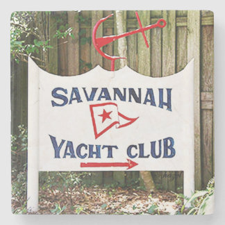 Dessous-de-verre En Pierre Dessous de verre Savannah, Savannah Yacht Club