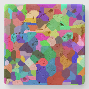 Dessous-de-verre En Pierre Dessous de verre Travertine de carreaux de blocs