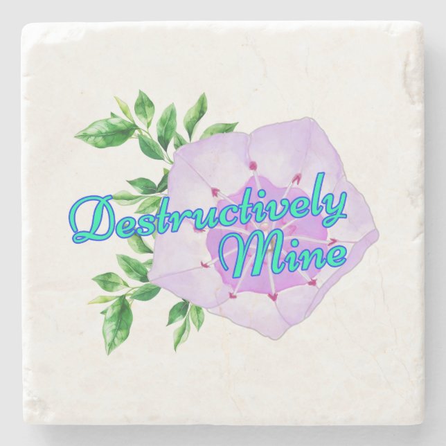 Dessous-de-verre En Pierre Destructively Mine (Devant)