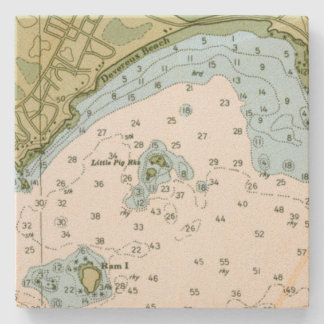 Dessous-de-verre En Pierre Devereux Beach Massachusetts dessous de verre en g