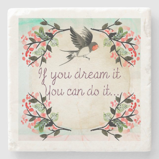 Dessous-de-verre En Pierre Devis (Devant)