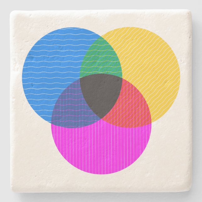 Dessous-de-verre En Pierre diagramme de venmo (Devant)