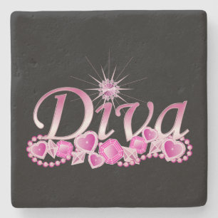 Dessous-de-verre En Pierre Diva Bling