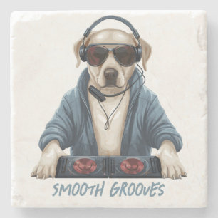 Dessous-de-verre En Pierre DJ Doggo