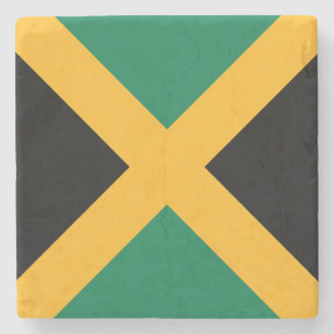 Dessous-de-verre En Pierre Drapeau de la Jamaïque