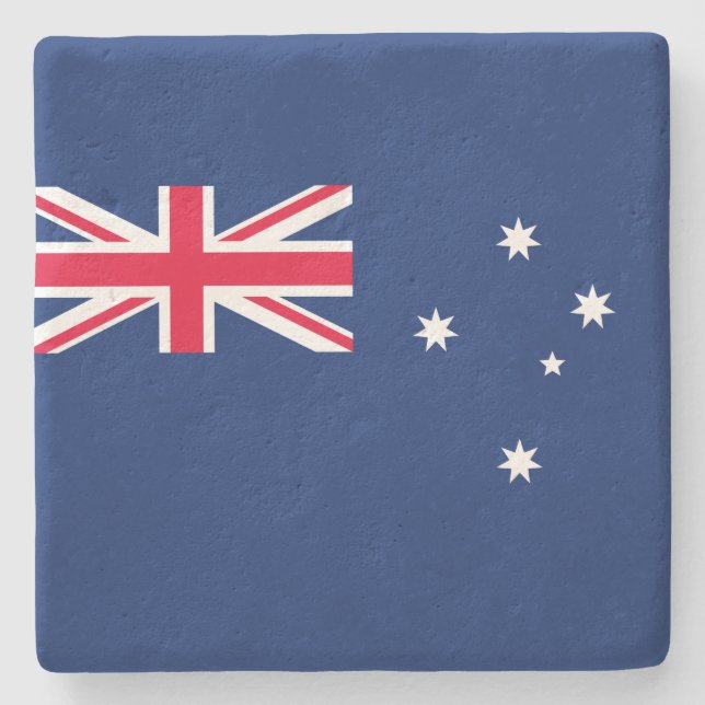 Dessous-de-verre En Pierre Drapeau de l'Australie (Devant)