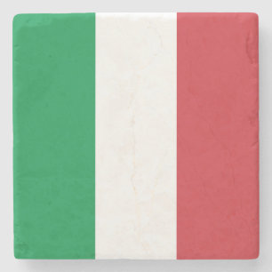 Dessous-de-verre En Pierre Drapeau de l'Italie
