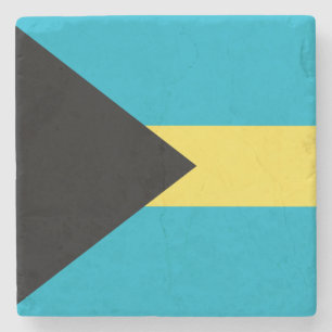 Dessous-de-verre En Pierre Drapeau des Bahamas