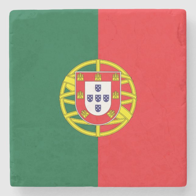 Dessous-de-verre En Pierre Drapeau du Portugal (Devant)