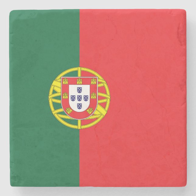 Dessous-de-verre En Pierre Drapeau du Portugal (Devant)