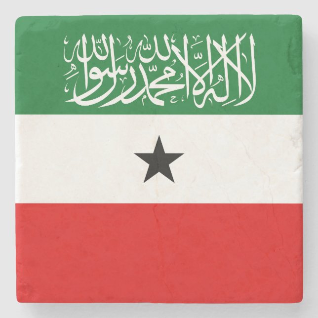 Dessous-de-verre En Pierre Drapeau du Somaliland (Devant)
