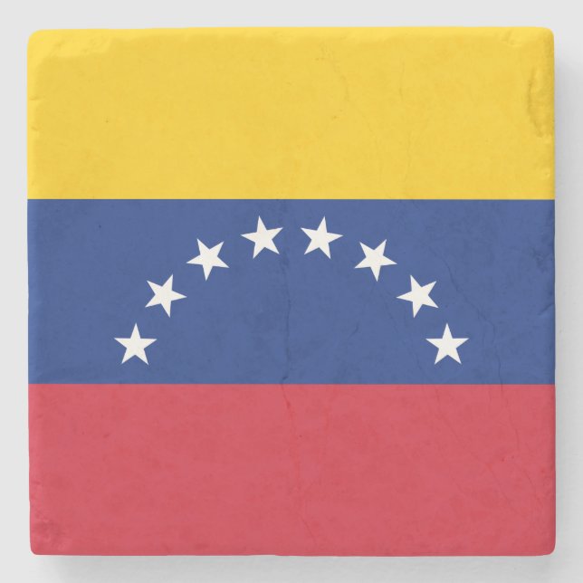 Dessous-de-verre En Pierre Drapeau du Venezuela (Devant)