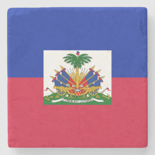 Dessous-de-verre En Pierre Drapeau Haïti